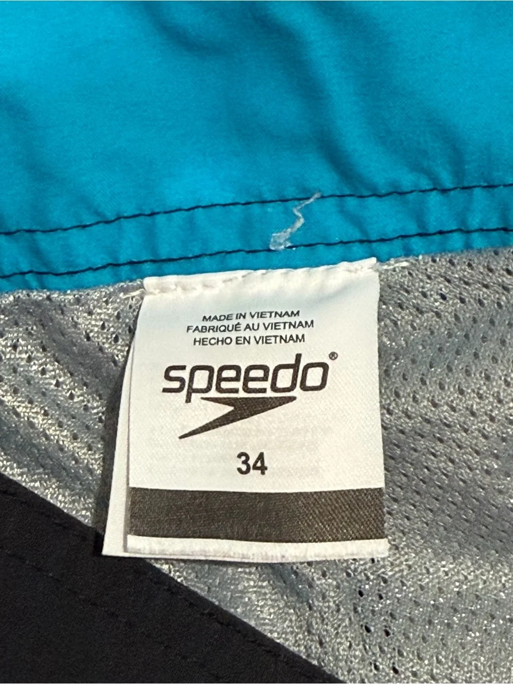 Men's Speedo Board Shorts Size 34